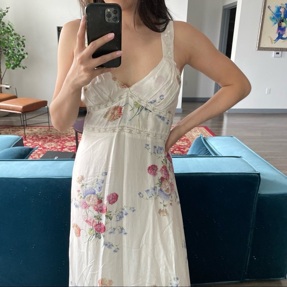 LoveShackFancy Sabina dress in natural cream size 2 - Picture 3 of 11